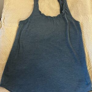 Nike Women's Blue Sleeveless Top